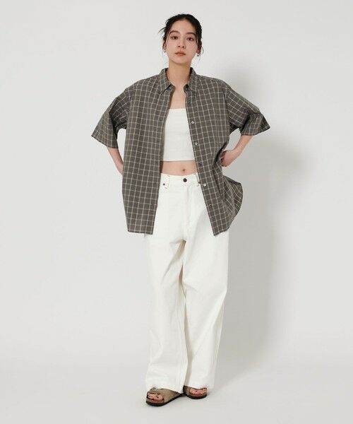 united arrows bueaty and youthデニム 白 Lサイズ スリムストレートデニムパンツ 3