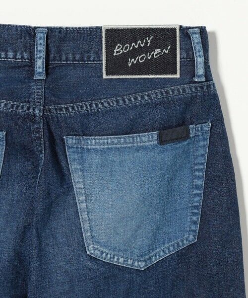 BEAUTY&YOUTH UNITED ARROWS / ビューティー&ユース ユナイテッドアローズ デニムパンツ | ＜BONNY WOVEN＞パッチワーク デニム パンツ | 詳細5