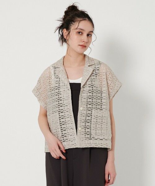BEAUTY&amp;YOUTH UNITED ARROWS - Haco新品タグ付き★エスニックベルトスリーブブラウス BEAUTY&YOUTH UNITED ARROWS（ビューティーアンドユース