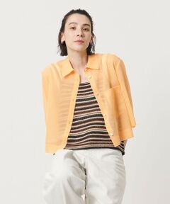 BEAUTY&YOUTH UNITED ARROWS / ビューティー&ユース ユナイテッドアローズ シャツ・ブラウス | ポリエステル オーガンジー シャツ ウォッシャブル