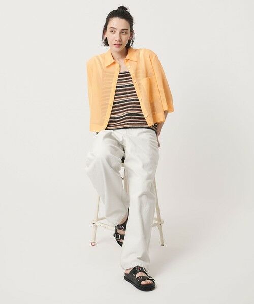 BEAUTY&YOUTH UNITED ARROWS / ビューティー&ユース ユナイテッドアローズ シャツ・ブラウス | ポリエステル オーガンジー シャツ ウォッシャブル | 詳細25
