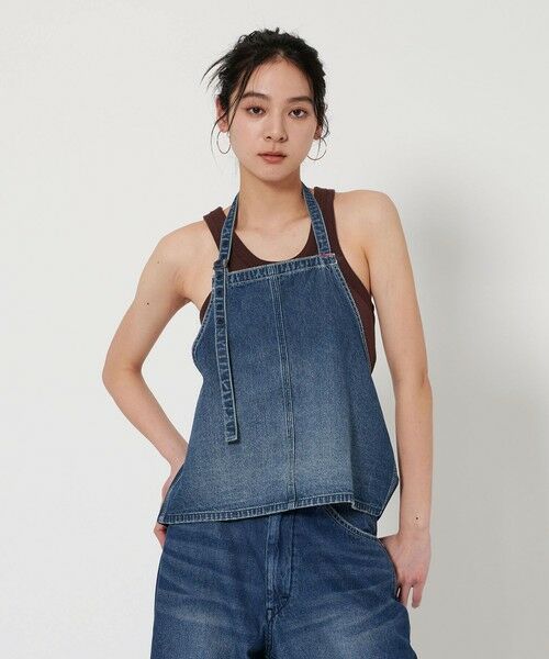 BEAUTY & YOUTH UNITED ARROWS/ビューティー&ユース ユナイテッドアローズ 【別注】<BIG MAC>ホルターネック トップス COBALT FREE BEAUTY & YOUTH UNITED ARROWS/ビューティー&ユース ユナイテッドアローズ 【別注】<BIG MAC>ホルターネック トップス COBALT FREE