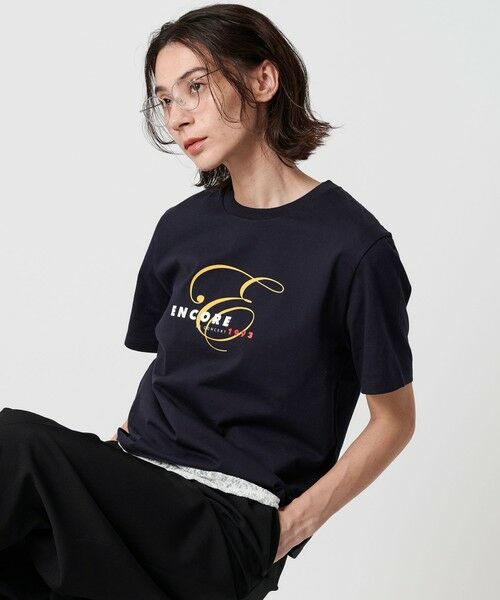 「BEAUTY&YOUTH UNITED ARROWS」 長袖カットソー FREE ネイビー レディース BEAUTY＆YOUTH UNITED ARROWS tシャツ コットン天竺 ロング