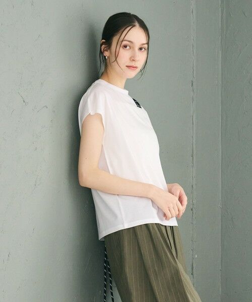 BEAUTY&YOUTH UNITED ARROWS / ビューティー&ユース ユナイテッドアローズ カットソー | クルーネック フレンチスリーブ カットソー | 詳細2