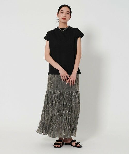 BEAUTY&YOUTH UNITED ARROWS / ビューティー&ユース ユナイテッドアローズ カットソー | クルーネック フレンチスリーブ カットソー | 詳細9