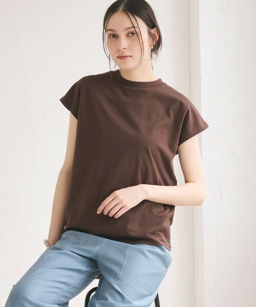 BEAUTY&YOUTH UNITED ARROWS / ビューティー&ユース ユナイテッドアローズ カットソー | クルーネック フレンチスリーブ カットソー | 詳細16