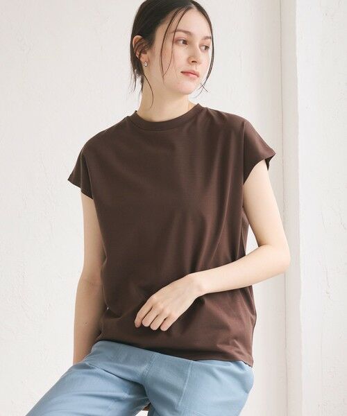 BEAUTY&YOUTH UNITED ARROWS / ビューティー&ユース ユナイテッドアローズ カットソー | クルーネック フレンチスリーブ カットソー | 詳細12