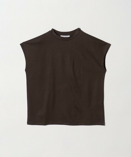 BEAUTY&YOUTH UNITED ARROWS / ビューティー&ユース ユナイテッドアローズ カットソー | クルーネック フレンチスリーブ カットソー(DK.BROWN)