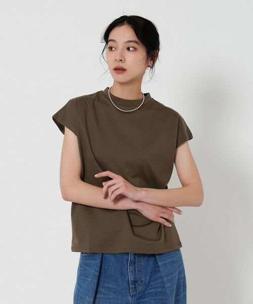 BEAUTY&YOUTH UNITED ARROWS / ビューティー&ユース ユナイテッドアローズ カットソー | クルーネック フレンチスリーブ カットソー | 詳細24