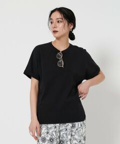 BEAUTY&YOUTH トップス ベロア リンガー Tシャツ