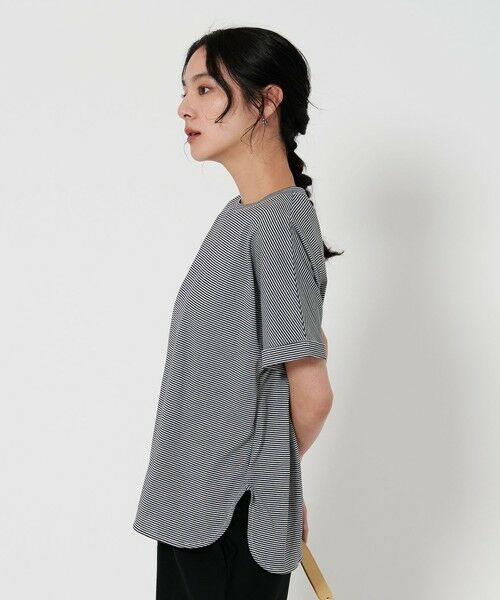 BEAUTY & YOUTH UNITED ARROWS/ビューティー&ユース ユナイテッドアローズ コットン天竺 ラウンドヘム Tシャツ その他1 FREE BEAUTY & YOUTH UNITED ARROWS/ビューティー&ユース ユナイテッドアローズ コットン天竺 ラウンドヘム Tシャツ その他1 FREE