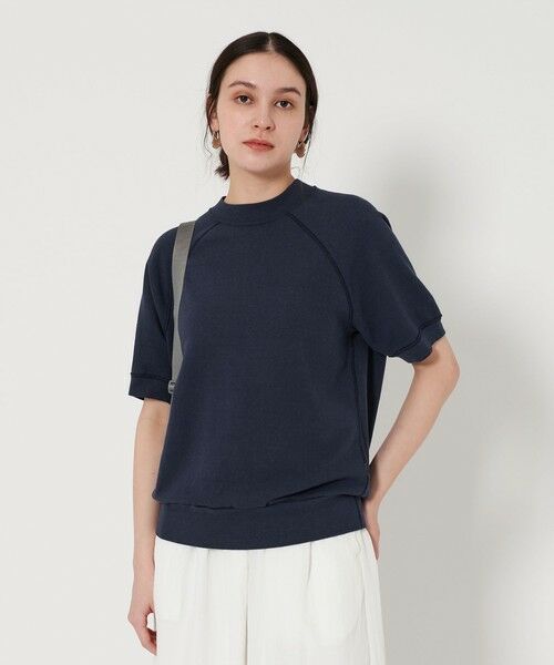 BEAUTY&YOUTHUNITEDARROWS ソリッドコットンポロスウェット BEAUTY＆YOUTH UNITED ARROWS トレーナー スウェット ソリッド
