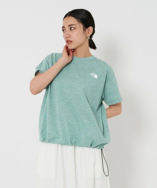 BEAUTY & YOUTH UNITED ARROWS/ビューティー&ユース ユナイテッドアローズ <THE NORTH FACE>マテリアル フラワーTシャツ LT. BLUE M BEAUTY & YOUTH UNITED ARROWS/ビューティー&ユース ユナイテッドアローズ <THE NORTH FACE>マテリアル フラワーTシャツ LT. BLUE M