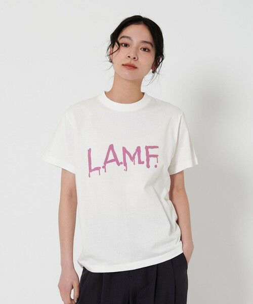 ※やまたつさん専用　BEAUTY&YOUTH UNITED ARROWS セール】 ＜WORN FREE＞プリント Tシャツ （カットソー