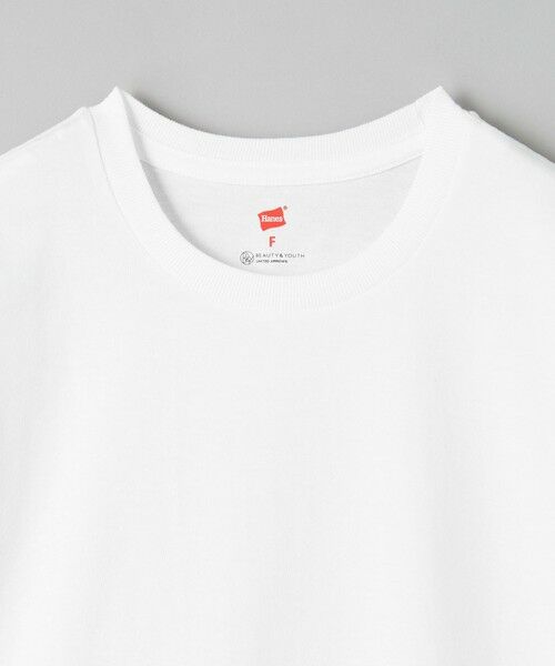 BEAUTY&YOUTH UNITED ARROWS / ビューティー&ユース ユナイテッドアローズ カットソー | 【別注】＜Hanes＞2パック Tシャツ | 詳細15