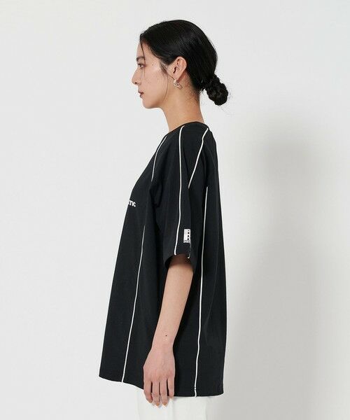 品多く セール】 【別注】＜RUSSELL ATHLETIC＞ライン ショートスリーブ トップス