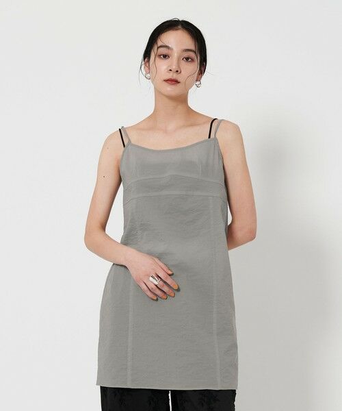 BEAUTY & YOUTH UNITED ARROWS/ビューティー&ユース ユナイテッドアローズ シアー キャミソール MD. GRAY FREE BEAUTY & YOUTH UNITED ARROWS/ビューティー&ユース ユナイテッドアローズ シアー キャミソール MD. GRAY FREE