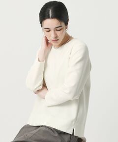 BEAUTY&YOUTH UNITED ARROWS / ビューティー&ユース ユナイテッドアローズ シャツ・ブラウス | ダブルクロス クルーネック ブラウス