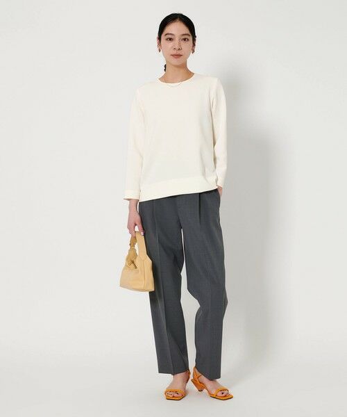 BEAUTY&YOUTH UNITED ARROWS / ビューティー&ユース ユナイテッドアローズ シャツ・ブラウス | ダブルクロス クルーネック ブラウス | 詳細8