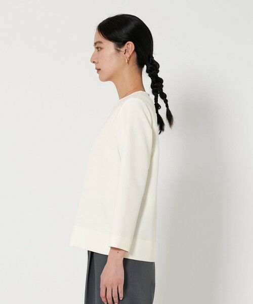 BEAUTY&YOUTH UNITED ARROWS / ビューティー&ユース ユナイテッドアローズ シャツ・ブラウス | ダブルクロス クルーネック ブラウス | 詳細4