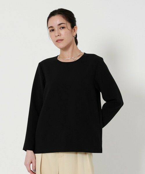 BEAUTY&YOUTH UNITED ARROWS / ビューティー&ユース ユナイテッドアローズ シャツ・ブラウス | ダブルクロス クルーネック ブラウス | 詳細12