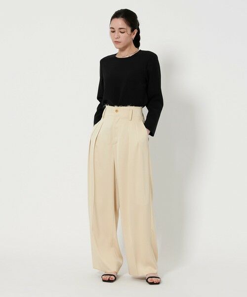 BEAUTY&YOUTH UNITED ARROWS / ビューティー&ユース ユナイテッドアローズ シャツ・ブラウス | ダブルクロス クルーネック ブラウス | 詳細17