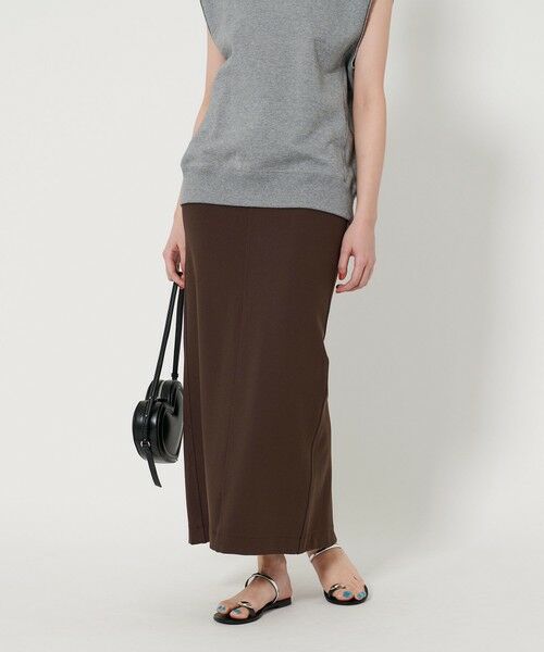BEAUTY & YOUTH UNITED ARROWS/ビューティー&ユース ユナイテッドアローズ ポンチ タイトスカート DK. BROWN M BEAUTY & YOUTH UNITED ARROWS/ビューティー&ユース ユナイテッドアローズ ポンチ タイトスカート DK. BROWN M