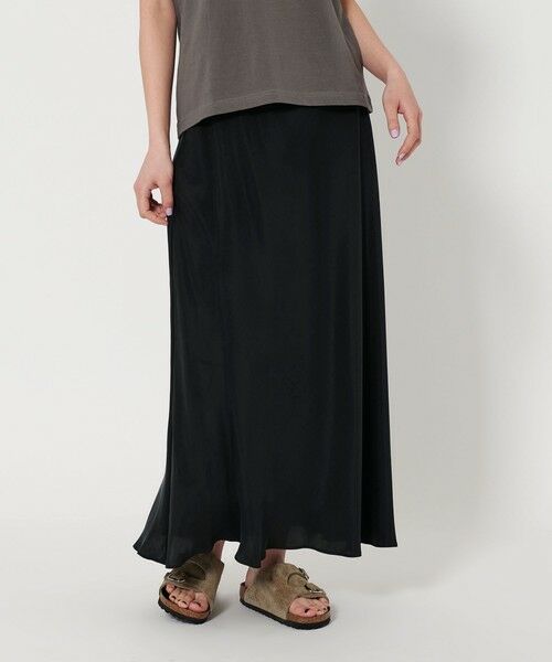 BEAUTY & YOUTH UNITED ARROWS/ビューティー&ユース ユナイテッドアローズ フィブリルキュプラ マーメイドスカート BLACK S BEAUTY & YOUTH UNITED ARROWS/ビューティー&ユース ユナイテッドアローズ フィブリルキュプラ マーメイドスカート BLACK S
