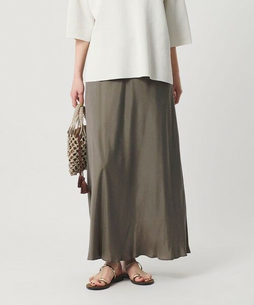 BEAUTY&YOUTH UNITED ARROWS / ビューティー&ユース ユナイテッドアローズ ロング・マキシ丈スカート | フィブリルキュプラ マーメイドスカート | 詳細7