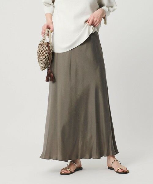 BEAUTY&YOUTH UNITED ARROWS / ビューティー&ユース ユナイテッドアローズ ロング・マキシ丈スカート | フィブリルキュプラ マーメイドスカート | 詳細8