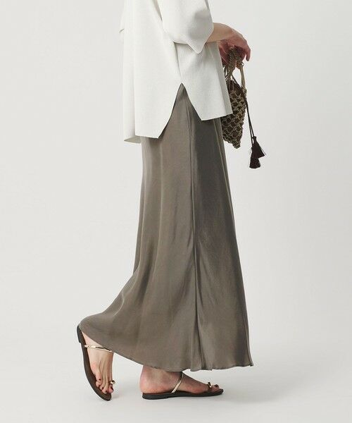 BEAUTY&YOUTH UNITED ARROWS / ビューティー&ユース ユナイテッドアローズ ロング・マキシ丈スカート | フィブリルキュプラ マーメイドスカート | 詳細9