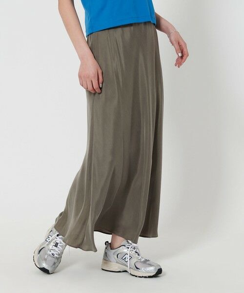 BEAUTY&YOUTH UNITED ARROWS / ビューティー&ユース ユナイテッドアローズ ロング・マキシ丈スカート | フィブリルキュプラ マーメイドスカート | 詳細10