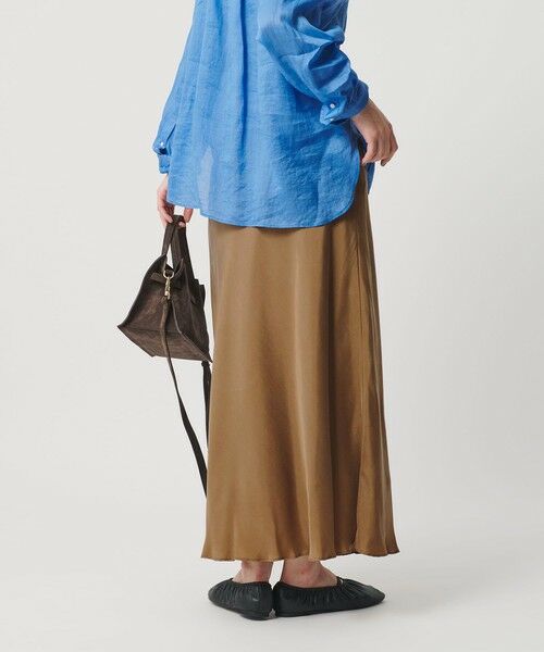 BEAUTY&YOUTH UNITED ARROWS / ビューティー&ユース ユナイテッドアローズ ロング・マキシ丈スカート | フィブリルキュプラ マーメイドスカート | 詳細17