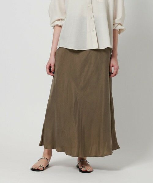 BEAUTY&YOUTH UNITED ARROWS / ビューティー&ユース ユナイテッドアローズ ロング・マキシ丈スカート | フィブリルキュプラ マーメイドスカート | 詳細28