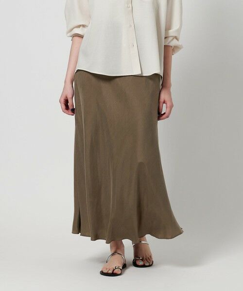 BEAUTY&YOUTH UNITED ARROWS / ビューティー&ユース ユナイテッドアローズ ロング・マキシ丈スカート | フィブリルキュプラ マーメイドスカート | 詳細28