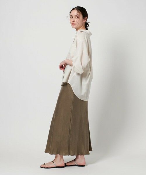 BEAUTY&YOUTH UNITED ARROWS / ビューティー&ユース ユナイテッドアローズ ロング・マキシ丈スカート | フィブリルキュプラ マーメイドスカート | 詳細29