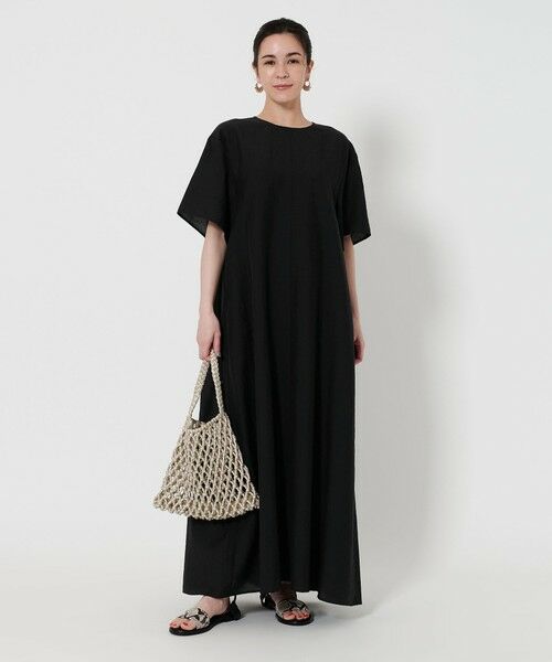 BEAUTY & YOUTH UNITED ARROWS/ビューティー&ユース ユナイテッドアローズ シアー バックリボン ワンピース BLACK XS BEAUTY & YOUTH UNITED ARROWS/ビューティー&ユース ユナイテッドアローズ シアー バックリボン ワンピース BLACK XS