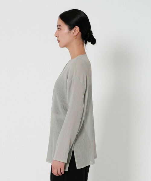 BEAUTY&YOUTH UNITED ARROWS / ビューティー&ユース ユナイテッドアローズ カーディガン・ボレロ | クレープ クルーネックカーディガン | 詳細26