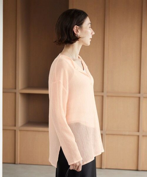 BEAUTY&YOUTH UNITED ARROWS / ビューティー&ユース ユナイテッドアローズ カーディガン・ボレロ | クレープ クルーネックカーディガン | 詳細26