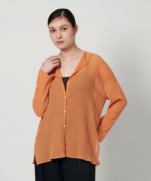 BEAUTY&YOUTH UNITED ARROWS / ビューティー&ユース ユナイテッドアローズ カーディガン・ボレロ | クレープ クルーネックカーディガン | 詳細29