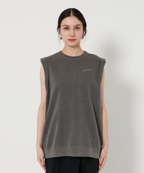 BEAUTY&YOUTH UNITED ARROWS / ビューティー&ユース ユナイテッドアローズ ベスト | ＜Americana＞ヴィンテージライク 裏毛 ベスト | 詳細4