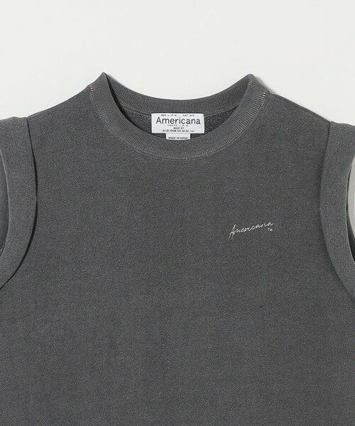 BEAUTY&YOUTH UNITED ARROWS / ビューティー&ユース ユナイテッドアローズ ベスト | ＜Americana＞ヴィンテージライク 裏毛 ベスト | 詳細9