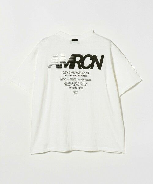 Americana＞ロゴプリント Tシャツ （Tシャツ）｜BEAUTY&YOUTH