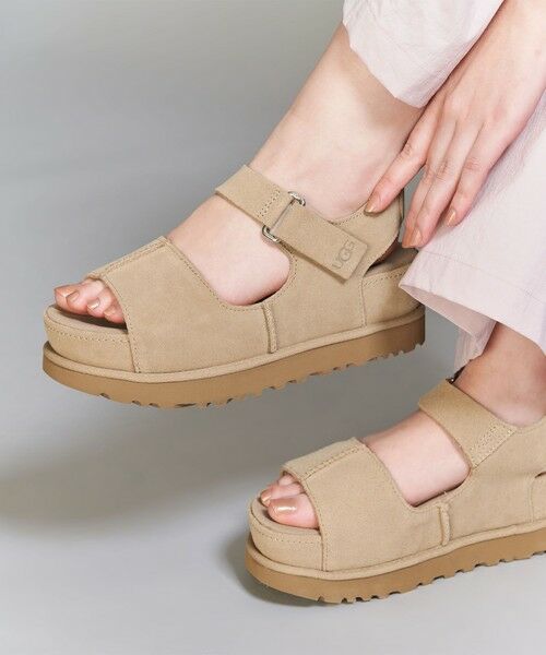 ゴールデンさん専用 国内EXCLUSIVE】＜UGG＞ゴールデンスター ハイ サンダル