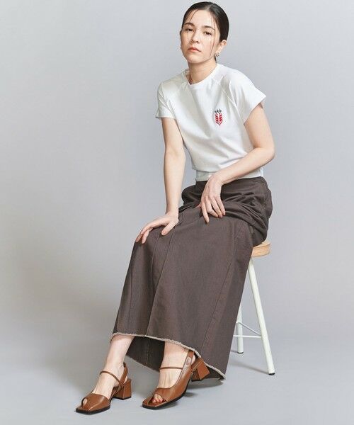 BEAUTY&YOUTH UNITED ARROWS / ビューティー&ユース ユナイテッドアローズ サンダル | レザーライク オープントゥ バックストラップミュール | 詳細13