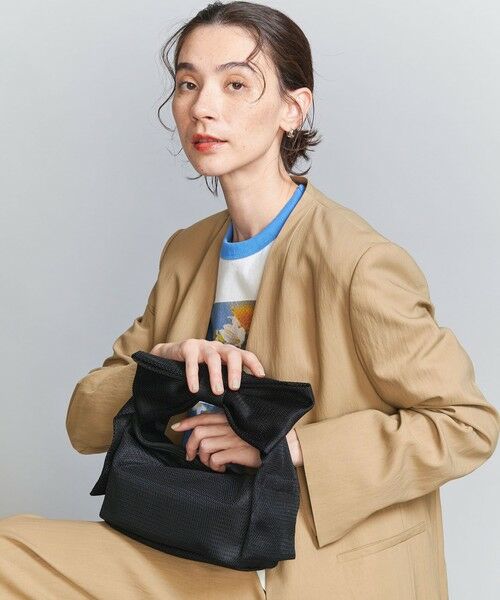 BEAUTY & YOUTH UNITED ARROWS/ビューティー&ユース ユナイテッドアローズ 【別注】<HELOYSE>BONNE バッグ BLACK FREE BEAUTY & YOUTH UNITED ARROWS/ビューティー&ユース ユナイテッドアローズ 【別注】<HELOYSE>BONNE バッグ BLACK FREE
