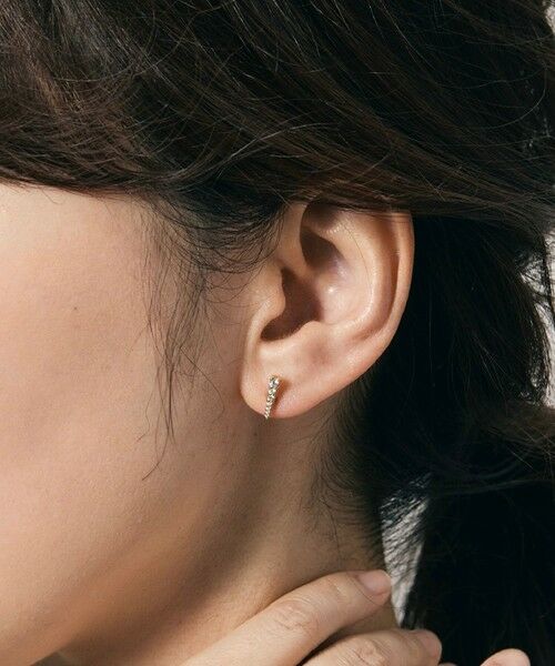 BEAUTY&YOUTH UNITED ARROWS / ビューティー&ユース ユナイテッドアローズ ピアス・イヤリング | ＜BAQLESS＞Honesty Cascade ピアス | 詳細1