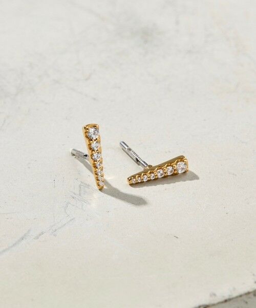 BEAUTY & YOUTH UNITED ARROWS/ビューティー&ユース ユナイテッドアローズ <BAQLESS>Honesty Cascade ピアス GOLD FREE BEAUTY & YOUTH UNITED ARROWS/ビューティー&ユース ユナイテッドアローズ <BAQLESS>Honesty Cascade ピアス GOLD FREE