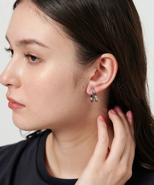 BEAUTY&YOUTH UNITED ARROWS / ビューティー&ユース ユナイテッドアローズ ピアス・イヤリング | ユニーク サークル イヤリング | 詳細5