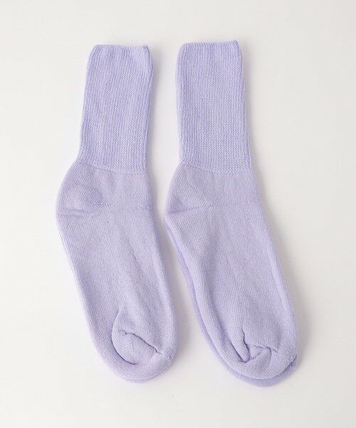 BEAUTY & YOUTH UNITED ARROWS/ビューティー&ユース ユナイテッドアローズ <THE RAILROAD SOCK>HEALTH TRAK ソックス/2P LILAC FREE BEAUTY & YOUTH UNITED ARROWS/ビューティー&ユース ユナイテッドアローズ <THE RAILROAD SOCK>HEALTH TRAK ソックス/2P LILAC FREE